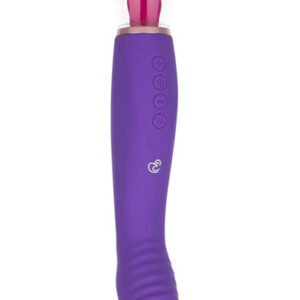 Pleasure Pump With G-Spot Vibrator Purple Vibraattori