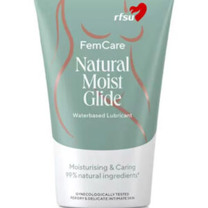 RFSU FemCare Natural Moist Glide 75 ml Vesipohjainen liukuvoide