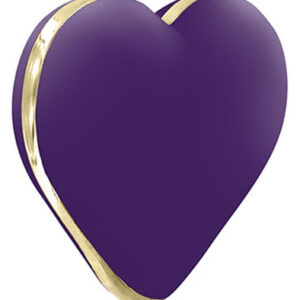 RIANNE S Heart Vibe Vibrator Deep Purple Klitoris vibraattori