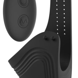Ramrod Adjustable Vibrating Cockring With Remote Penisrengas vibraattorilla