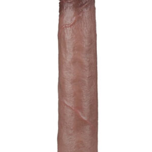 Real Softee Vibrating Dildo Brown 22,5 cm Vibraattoridildot