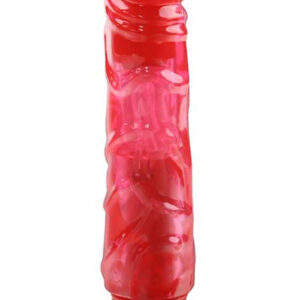 Red Pleasure Penis Shaped Vibrator Värisevä dildo