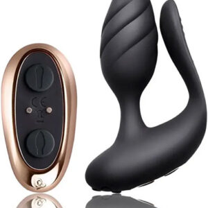 Rocks Off Cocktail Remote Control Plug Black Parivibraattori