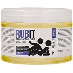 Rub It A Massage A Day To Rub Stress Away 500 ml Hierontaöljy
