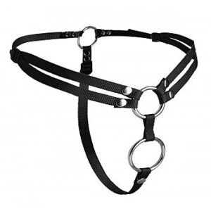 STRAP U Unity - Strap-on valjaat, säädettävät, kestävät, nylon, musta