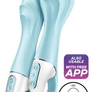 Satisfyer Air Pump Vibrator 5+ Blue G-piste vibraattori