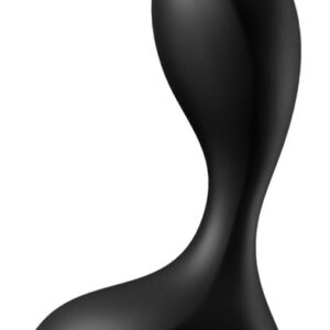 Satisfyer Backdoor Lover Vibrator Black Värisevä anaalitappi