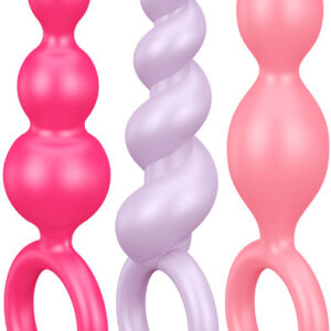 Satisfyer Booty Call Plugs Colored Anaalitappi setti