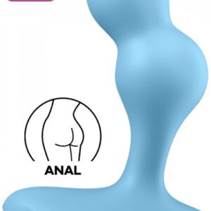 Satisfyer Deep Diver Blue Värisevä anaalitappi