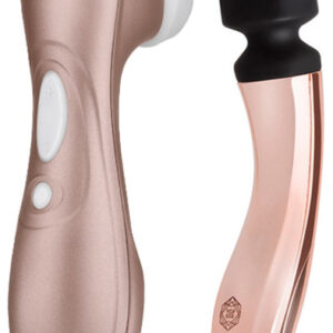 Satisfyer Pro 2 + Rosy Gold Nouveau Curve Pakettitarjous