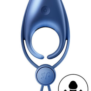 Satisfyer Sniper Vibrating Cock Ring Blue Penisrengas vibraattorilla