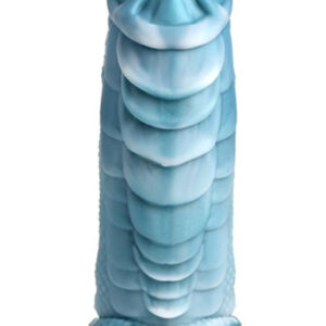 Sea Serpent Scaly Dildo Blue 21 cm Dragon Dildo