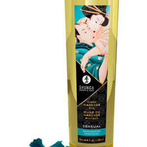 Shunga Massage Oil Sensual Island Blossoms 240ml Hierontaöljy