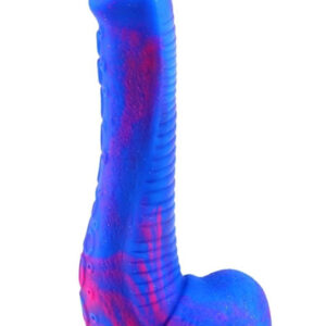 Silicone Dildo Inkipus Blue-Pink 25cm Dragon Dildo