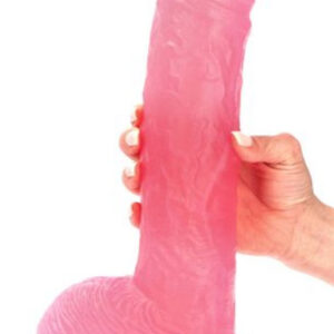 Spartaco Dildo Transparent Pink 32,5 cm Dildo