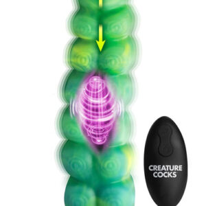 Squirmer Thrusting & Vibrating Dildo 23 cm Dragon Dildo