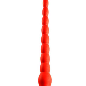 Stretch Worm Long Dildo Red 55cm Extra pitkä anaalidildo
