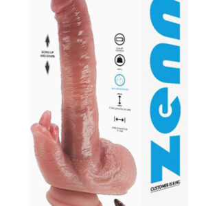 Super Soft Dildo With Warming Function 21 cm Värisevä dildo