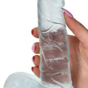 TOYZ4LOVERS Jelly Dildo Real Rapture Clear 17cm Dildo