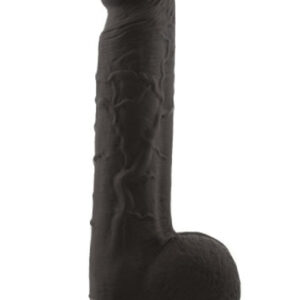 TOYZ4LOVERS Real Safe Rod Slim Black 19cm Dildo