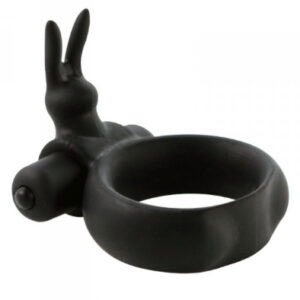 TOYZ4LOVERS Timeless Vibring Black Penisrengas jäniksenkorvilla