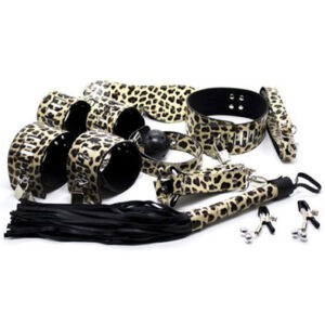 TOYZ4LOVERS Wild Bondage Kit Leopard Bondage kitti