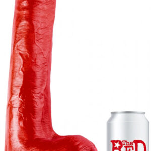 The Red Toys Angrydick Dildo Red 35 cm XL dildo
