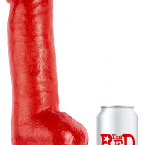The Red Toys Super Donation Dildo Red 34 cm XL dildo