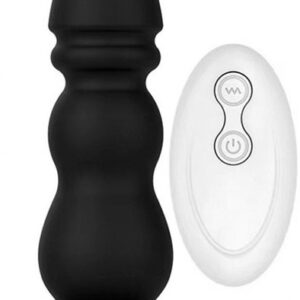 The Red Vibrating Shock Plug 13cm Värisevä anaalitappi