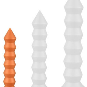 TheAssGasm Silicone Dildo Spring 27cm Anaalidildo