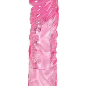 Thick Realistic Vibrating Dildo Pink 22 cm Värisevä dildo