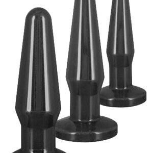ToyJoy Anal Play Best Butt Buddies Kit Black Anaalitappi setti