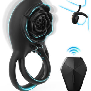 Vibrating Cockring With Remote Control Penisrengas vibraattorilla
