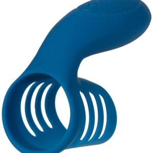Vibrating Silicone Clit Tickling Ring Penisrengas vibraattorilla