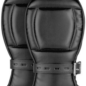 Whipped Micah Bondage Mittens Black Hanskat