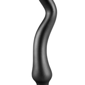 Wolf Khopesh Black Silicone Anal Dildo L 39,5cm Anaalidildo