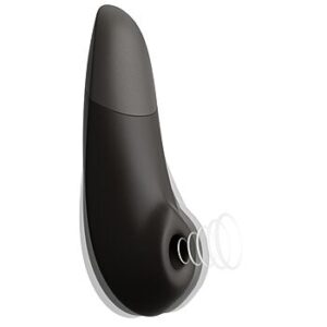 Womanizer Enhance - Imevä klitoriskiihotin, musta, kahdella toiminnolla, tyylikäs, laadukas, tutkitusti tehokas, silikoninen, ladattava