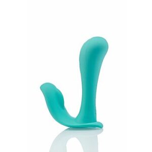 ZENN The Green Double Fun - Vibraattori, kauko-ohjattava, tehokas, silikoninen