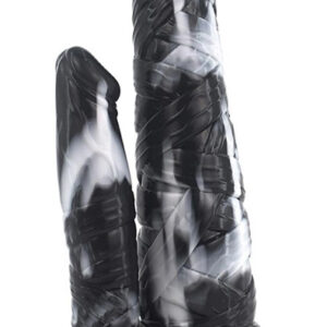 Zombidick Dildo Black/White 25,5 cm Dragon Dildo