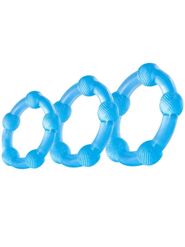 Lasting Love Ring Beaded Blue Penisrengas paketti