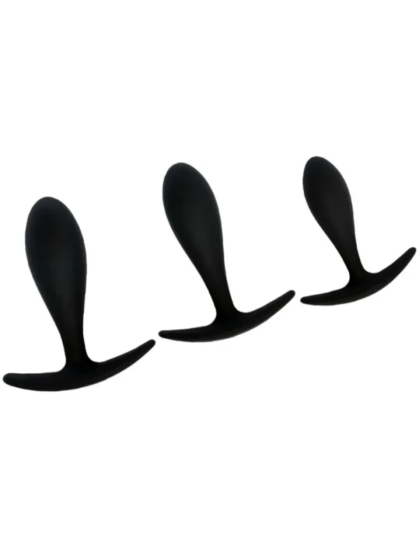 The Perfect Beginner Silicone Butt Plug Set Anaalitappi setti
