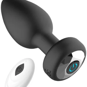 Vibrating Plug With Remote Control Värisevä anaalitappi