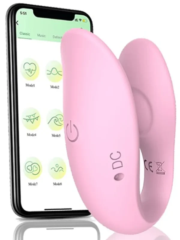 C-type Vibrator App Control Sovelluksella ohjattava parivibraattori