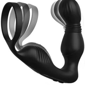 Elite Ass-Gasm Pro P-Spot Milker Eturauhasvibraattori penisrenkaalla