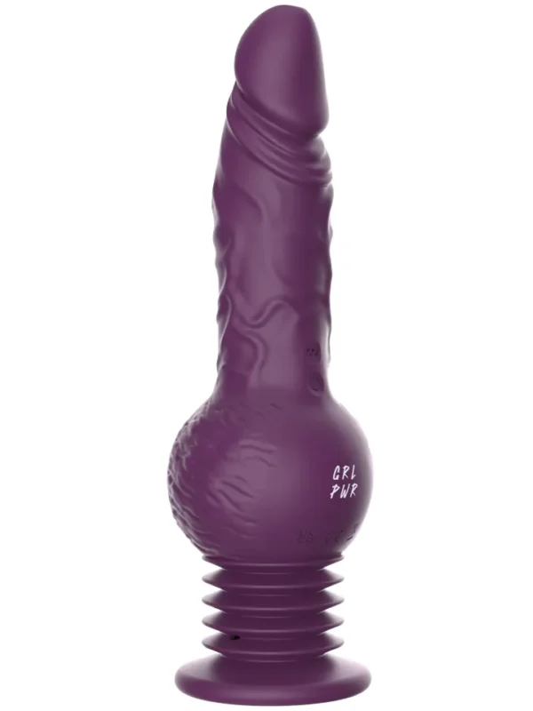 Grlpwr Drillme Thrusting Dildo Vibrator Värisevä dildo
