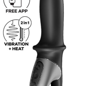 Satisfyer Hot Passion Sovelluksella ohjattava eturauhasvibraattori
