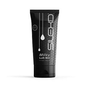 Silexd Milky Lub Bio - Liukuvoide, 100 ml, kermainen, riittoisa, laadukas, vegaaninen