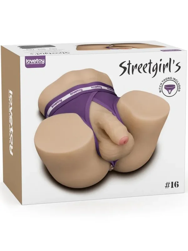 Streetgirls #16 With Dildo 4 kg seksinukke