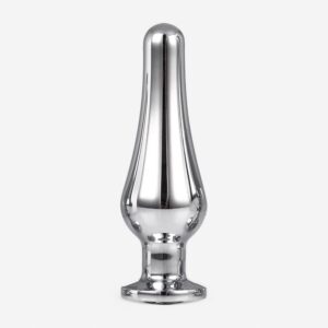 Dream Toys Timantti Anaalitappi M – Hopeanvärinen, Metallinen, Saumaton