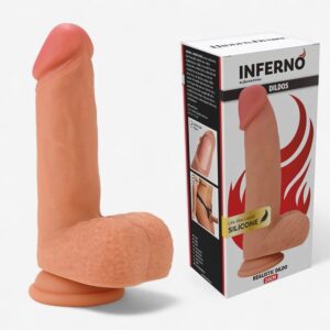 Hidden Desire Realistinen Dildo 23 cm – Nestemäinen Silikoni, Imukuppi